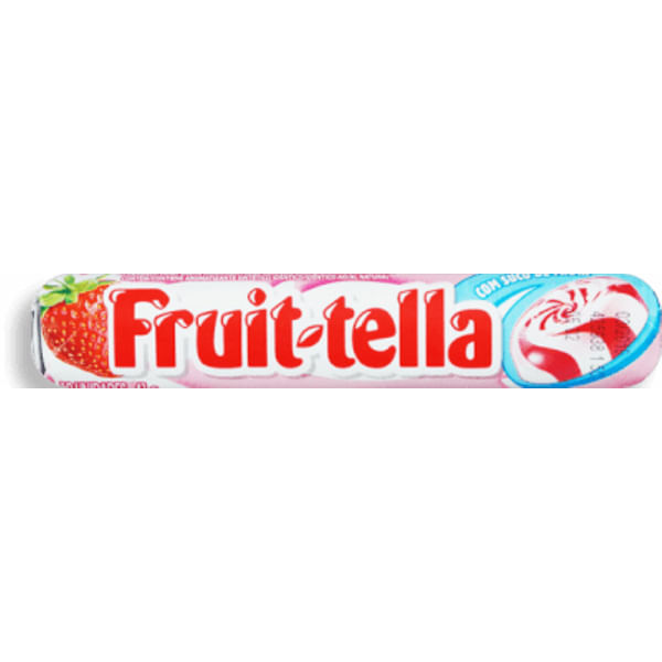 Bala Morango com Creme de Leite Fruit-Tella Pacote 41g