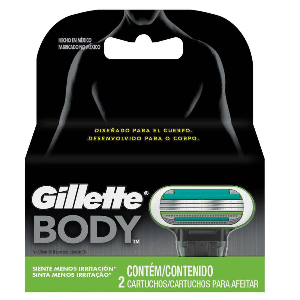 Carga Body 2un Depilatório para Corpo - Gillette
