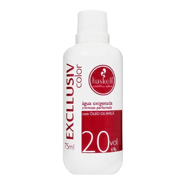Água Oxigenada Cremosa 20 Volumes 75ml Haskell