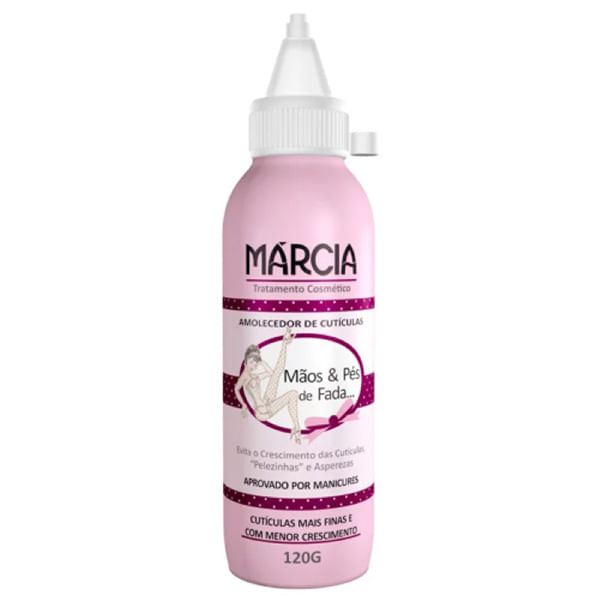 Amoleced Cutícula Marcia 120Ml - Marcia Cosmeticos