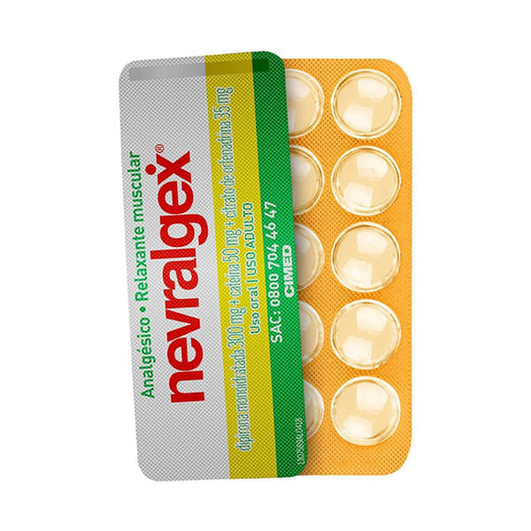 Nevralgex 300 + 50 + 35Mg 10 Comprimidos