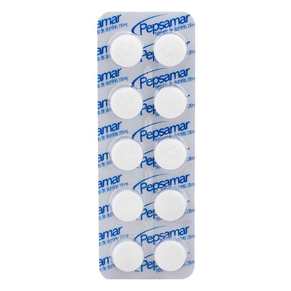 Pepsamar 230Mg 10 Comprimidos