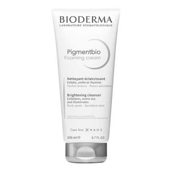 Creme Esfoliante Clareador Pigmentbio Foaming Cream 200 ml Bioderma para pele sensível