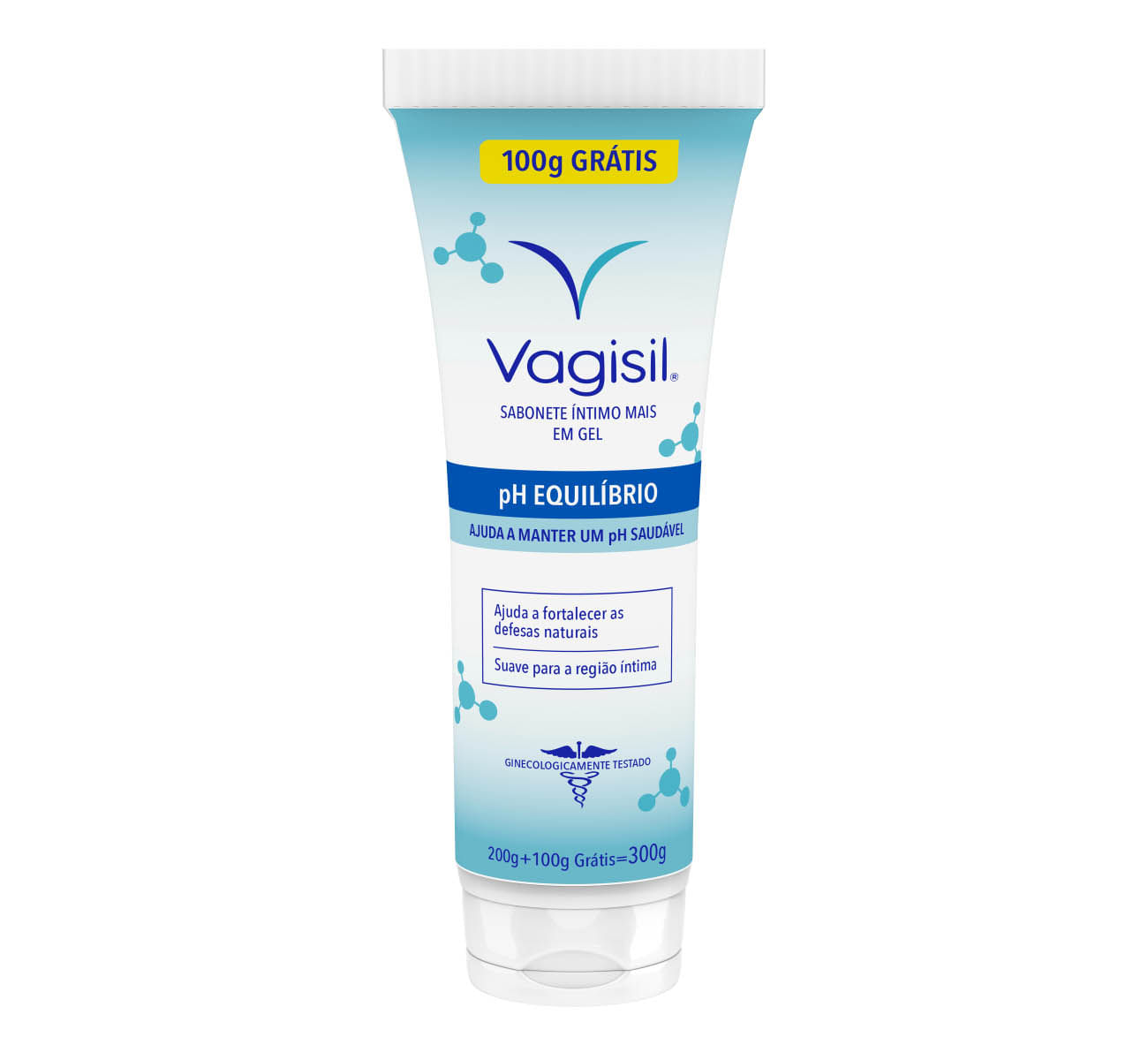 Sabonete Íntimo em Gel Prevent Plus 300g pH Equilibrado Vagisil