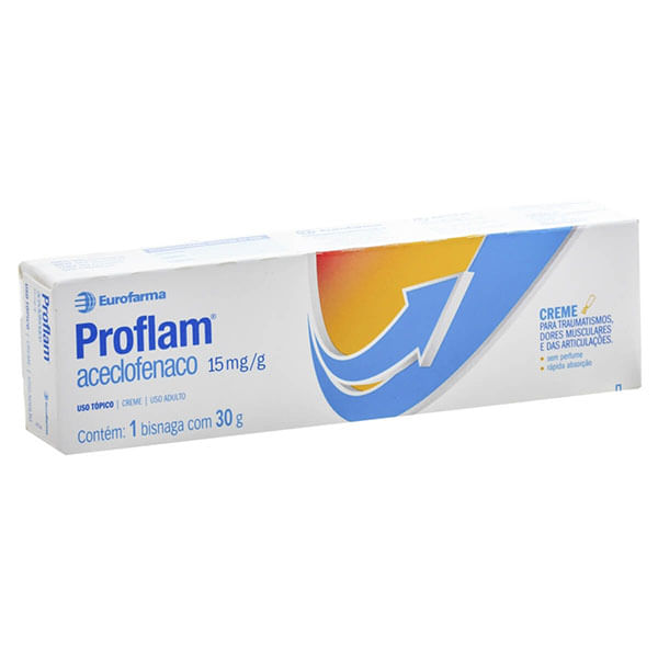 Proflam 15mg/g Creme 30g - Eurofarma