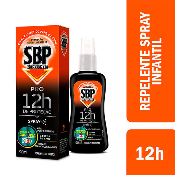 Repelente Spray Sbp Kids Pro Advanced 90ml