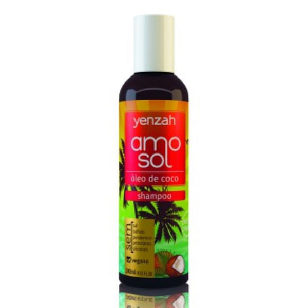 Shampoo Amo Sol Hidratante Sem Sulfato 240ml Yenzah