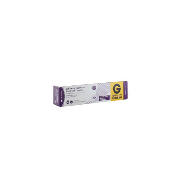 Neomicina + Bacitracina 5mg + 250UI Pomada 50g - Prati Donaduzzi