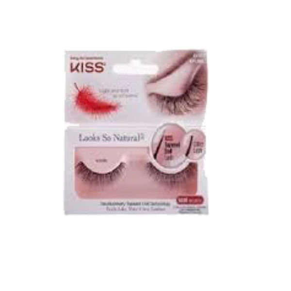 Cílios Postiços So Simple Lash 02 First Kiss Preto Kiss NY