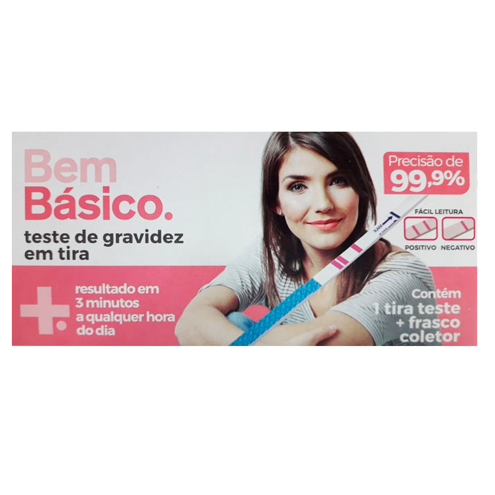 Teste De Gravidez Bem Básico Em Tira - Imagem 3