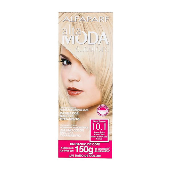 Coloração Permanente Colore 10.1 Louro Extra Claro Cinza 150g Altamoda