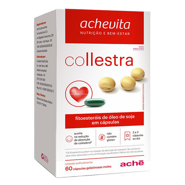 Collestra 650Mg Blister 60 Cápsulas