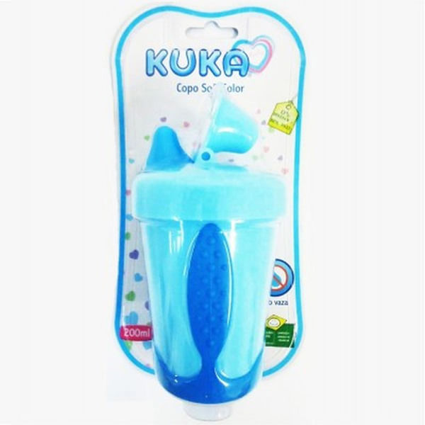 Copo Kuka Soft Color Azul 200Ml - Kuka