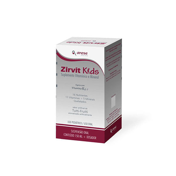 Zirvit Kids Frasco 150Ml + Copo