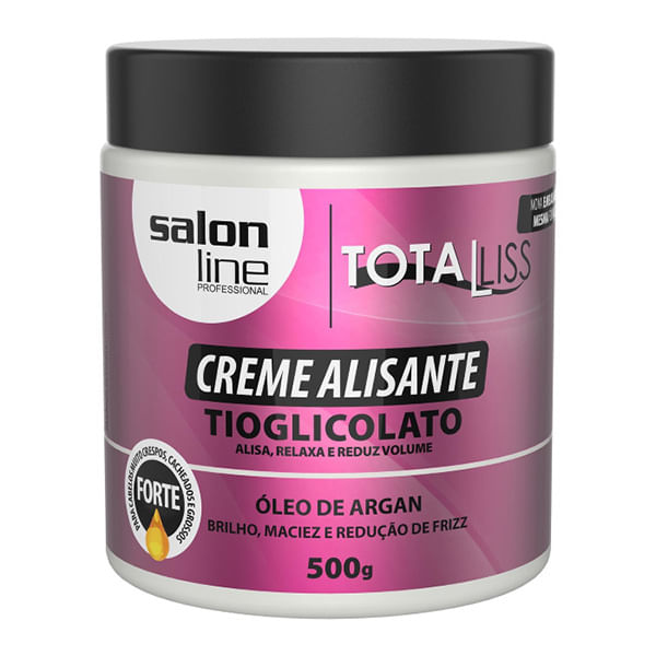Argan Oil Forte - Creme Alisante 500g