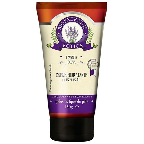Creme Hidratante Corporal Botica 150g Bio Extratus