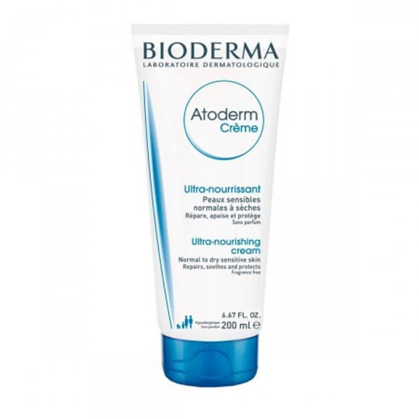 Creme Hidratante Corporal Atoderm 200ml Bioderma Pele Seca e Sensível