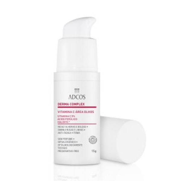 Adcos Vitamina C Contorno de Olhos 15g – Antirrugas Antioxidante Hipoalergênico