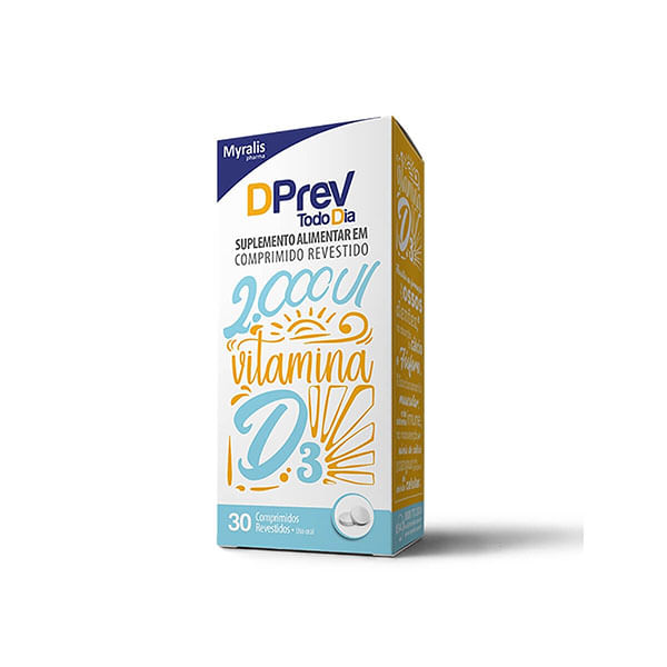 Dprev Todo Dia 2000Ui 30 Comprimidos