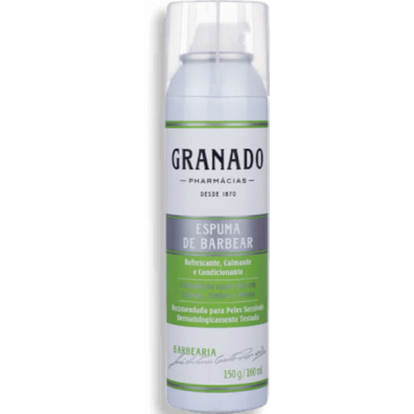 Espuma de Barbear 160 ml com Óleos Essenciais Granado