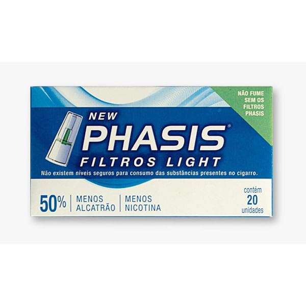 Filtro Phasis Light Welliness - Phasis - 20 Unidades - Descartável Filtrosa Phasis Light 20un - Phasis