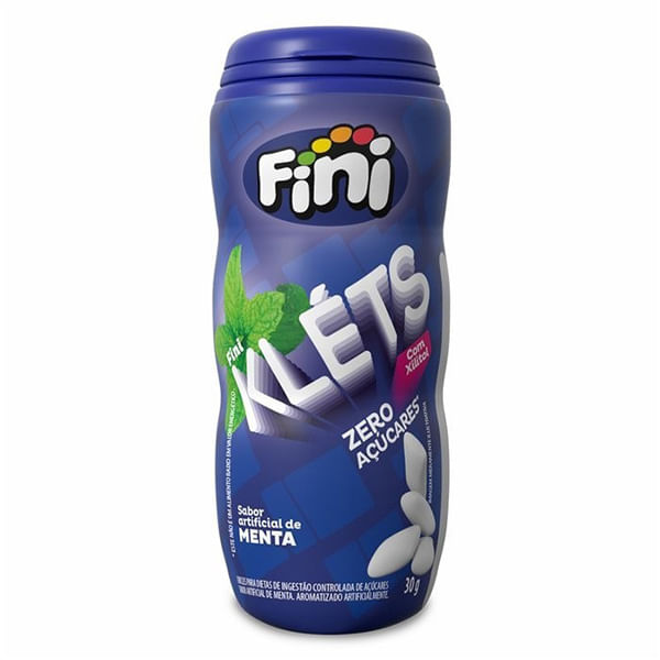 Fini Kléts Menta Zero Açúcar 30g