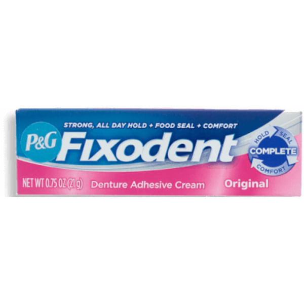 Creme fixador para dentadura Original 21g Fixodent Fix Dentadura Fixodent Gel Original 21G - Fixodent