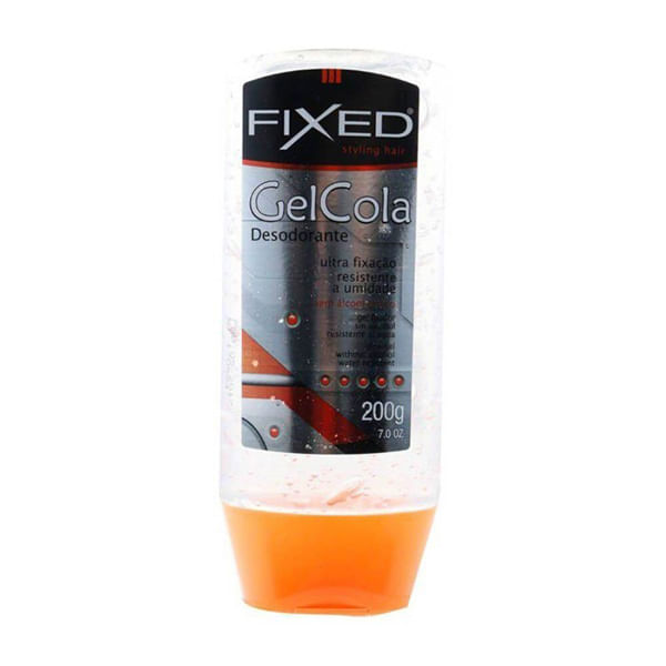 Gel Cola Fixador Fixed Incolor 200g Fixed Gel Cola Fixador Fixed Incolor 200G - Fixed