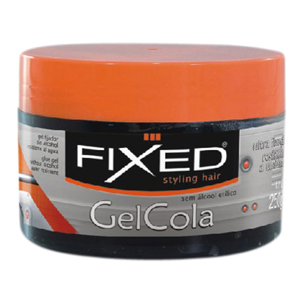 Gel Fixador Fix Azul 250g Fixed Gel Fixador Fixed Azul 250G - Fixed