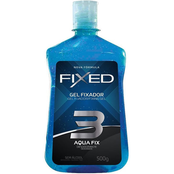 Gel Fixador Azul 500g Fixed Gel Fixador Fixed Azul 500G - Fixed