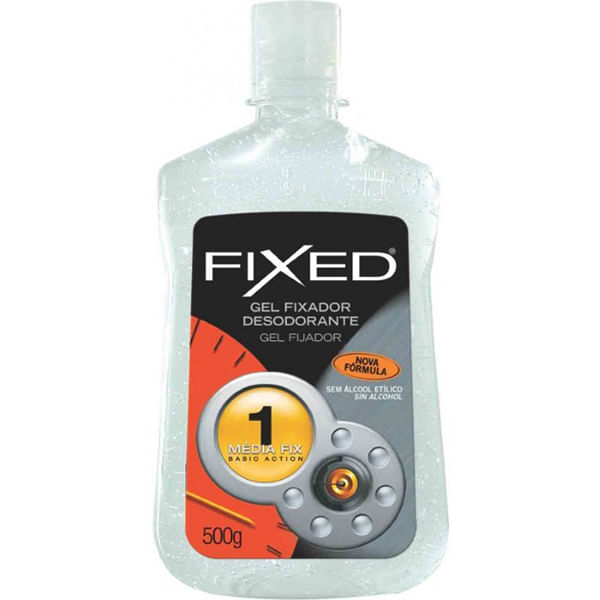 Gel Fixador Fixed Incolor 500g Fixed Gel Fixador Fixed Incolor 500G - Fixed