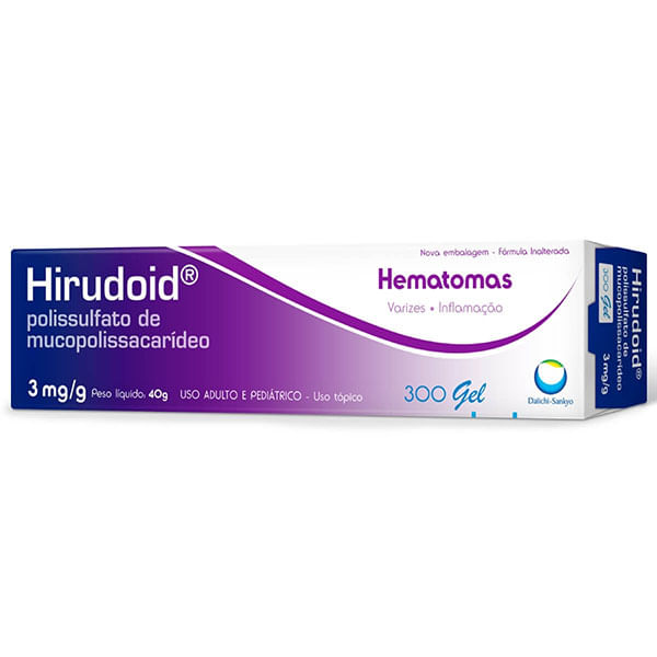 Hirudoid Gel 3Mg/G 40G