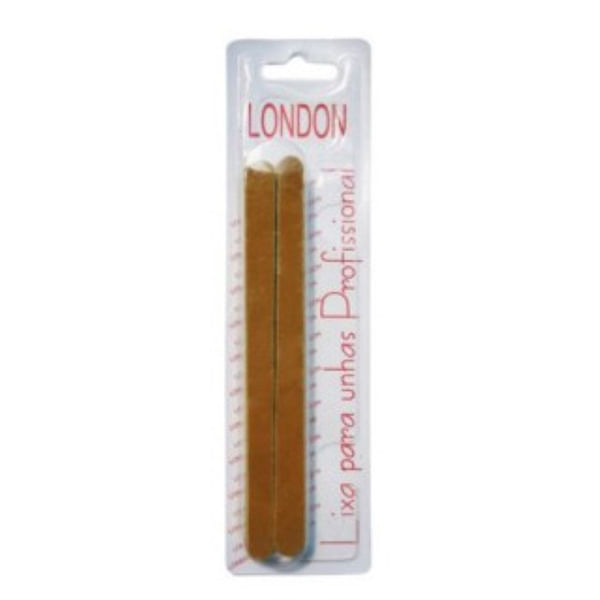 Kit Lixa Pedicure Loçãon EVA 12 Un London Kit Lixa Unha Loçãon 12Un - London
