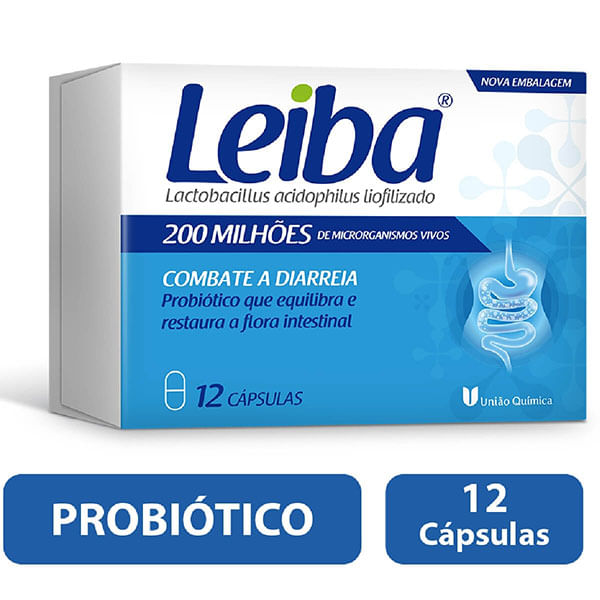 Leiba 200Mi 12 Cápsulas