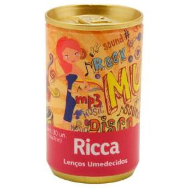 Lenço Umedecido Teen Demaquilante 30Un Ricca