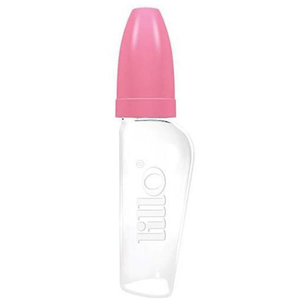 Mamadeira Infantil Miniform 50ml Rosa Compacta Lillo Prática para 0-3 meses Mamadeira Lillo Miniform Rosa 50ml