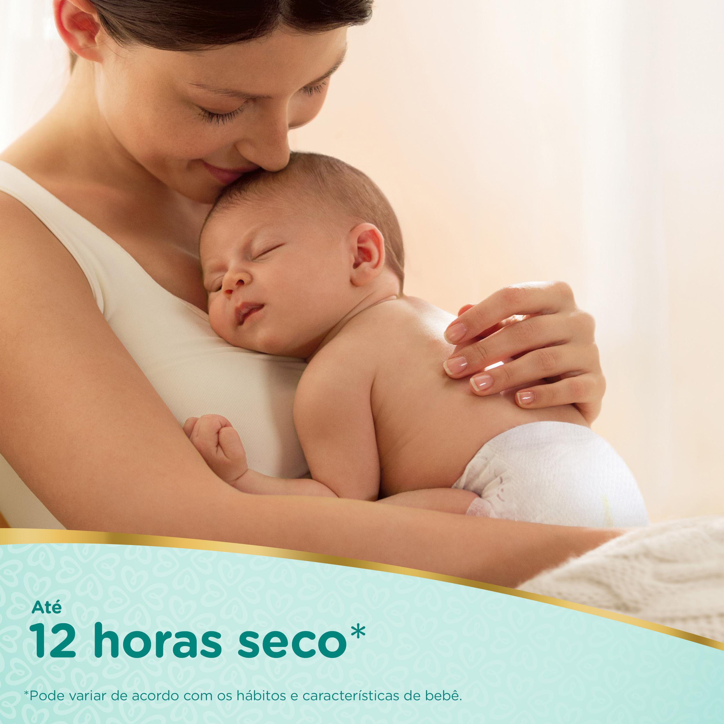 Pampers Fralda Hipoalergênica Alta Absorção 12h Premium Care G 68 Unidades - Imagem 6