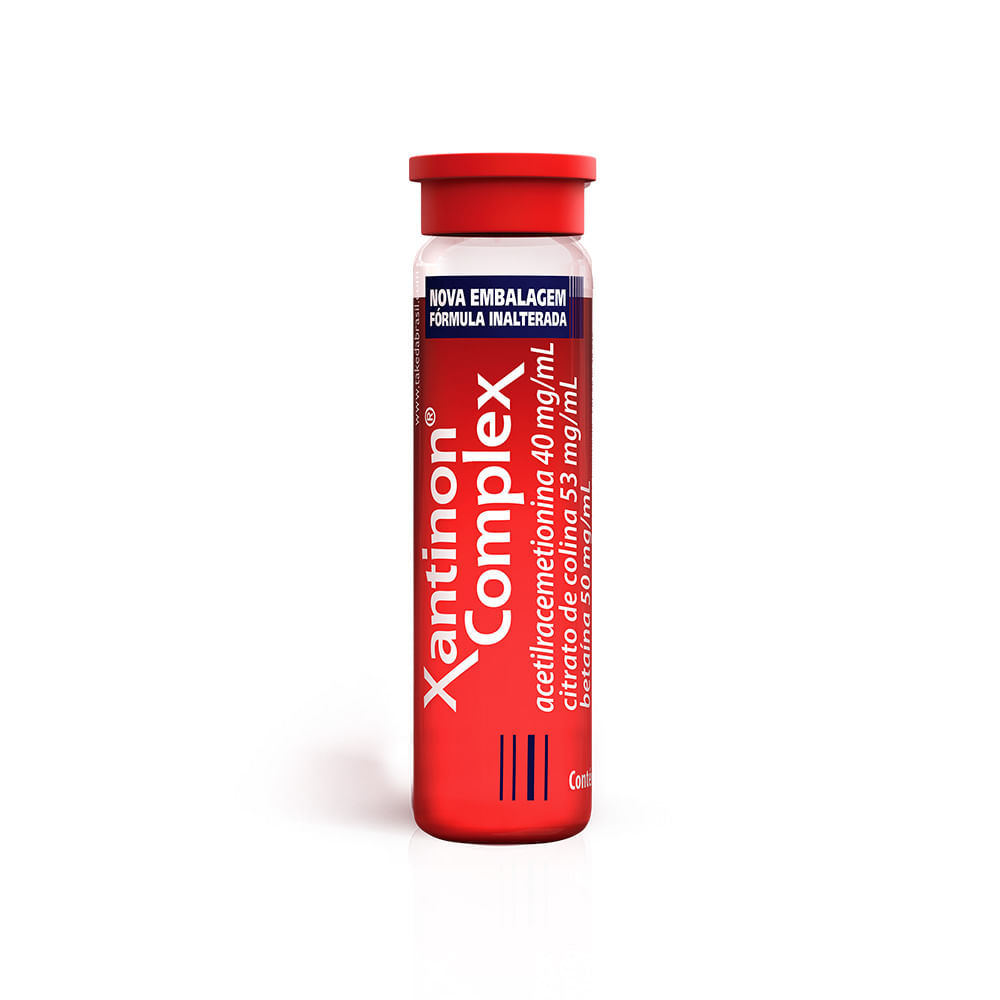 Suplemento Xantinon Complex 10mg Xantinon 10ml Flaconete