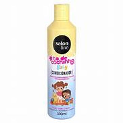 Condicionador Infantil #Todecachinho Baby 300ml Babosa Salon Line Hidratação Suave