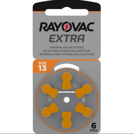 Bateria Auditiva Extra 13 - 6 Unidades Rayovac