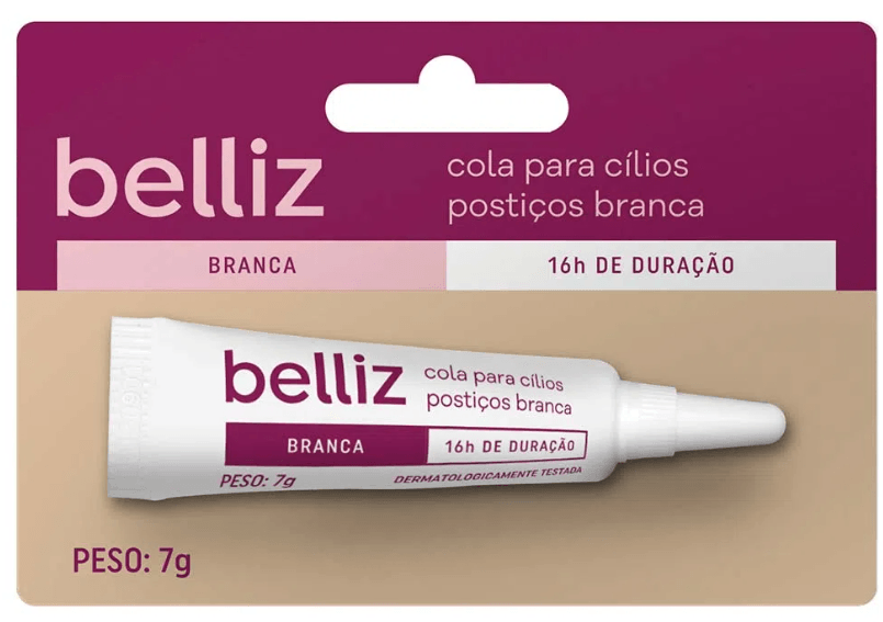 Cola para Cílios Belliz Branca 7g