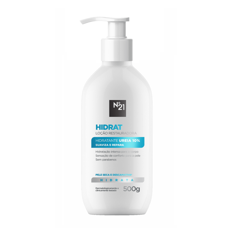 Creme Hidratante Corporal Hidrat Ureia 10% - Nº 21 - 500g