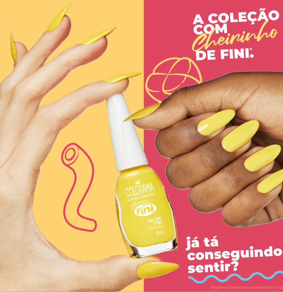 Esmalte cremoso Colorama Coleção Fini - Sol em fini - Imagem 3