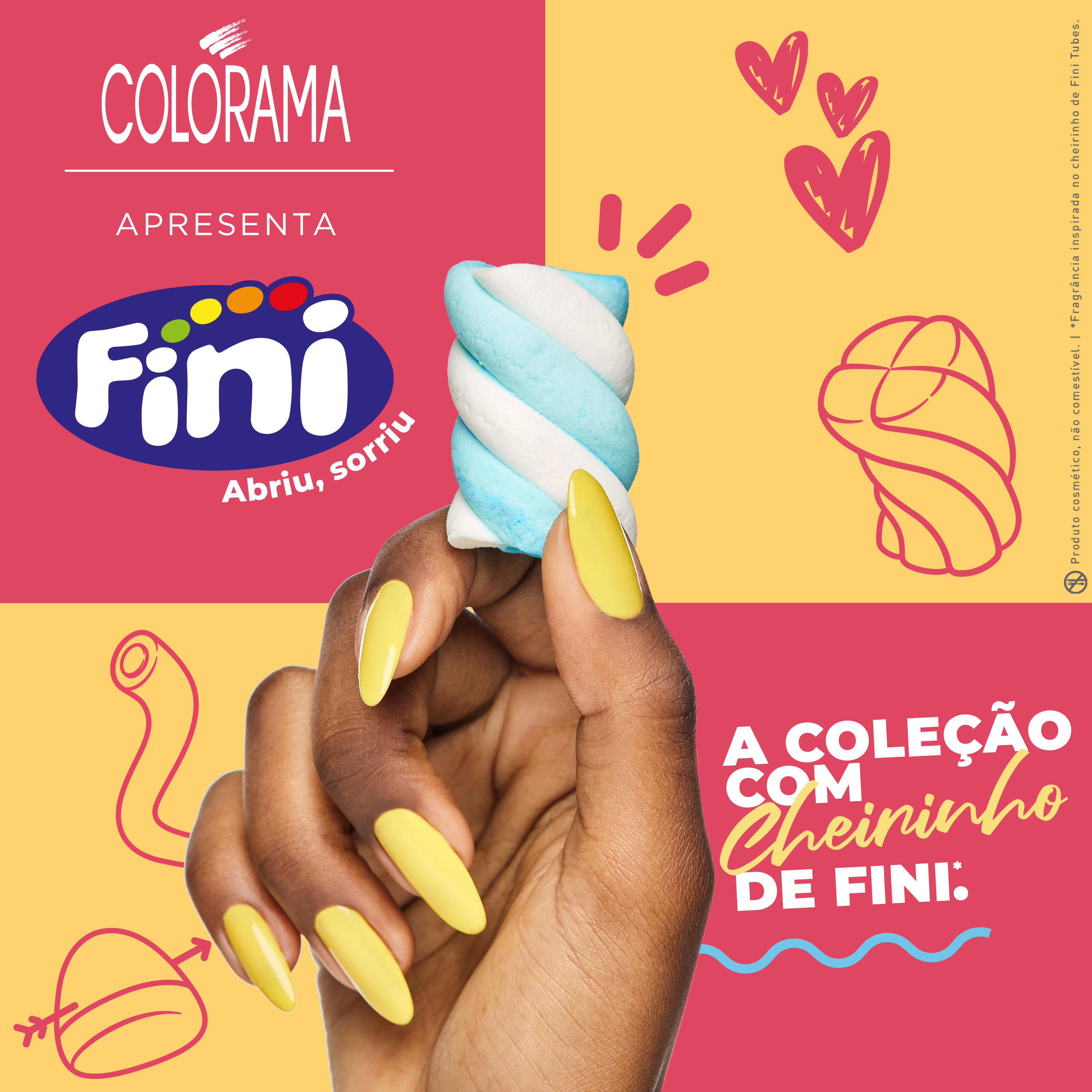 Esmalte cremoso Colorama Coleção Fini - Sol em fini - Imagem 5