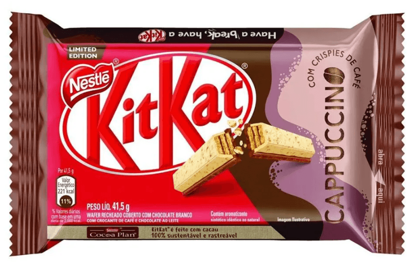 Chocolate Kitkat Cappuccino 41,5g - Nestlé