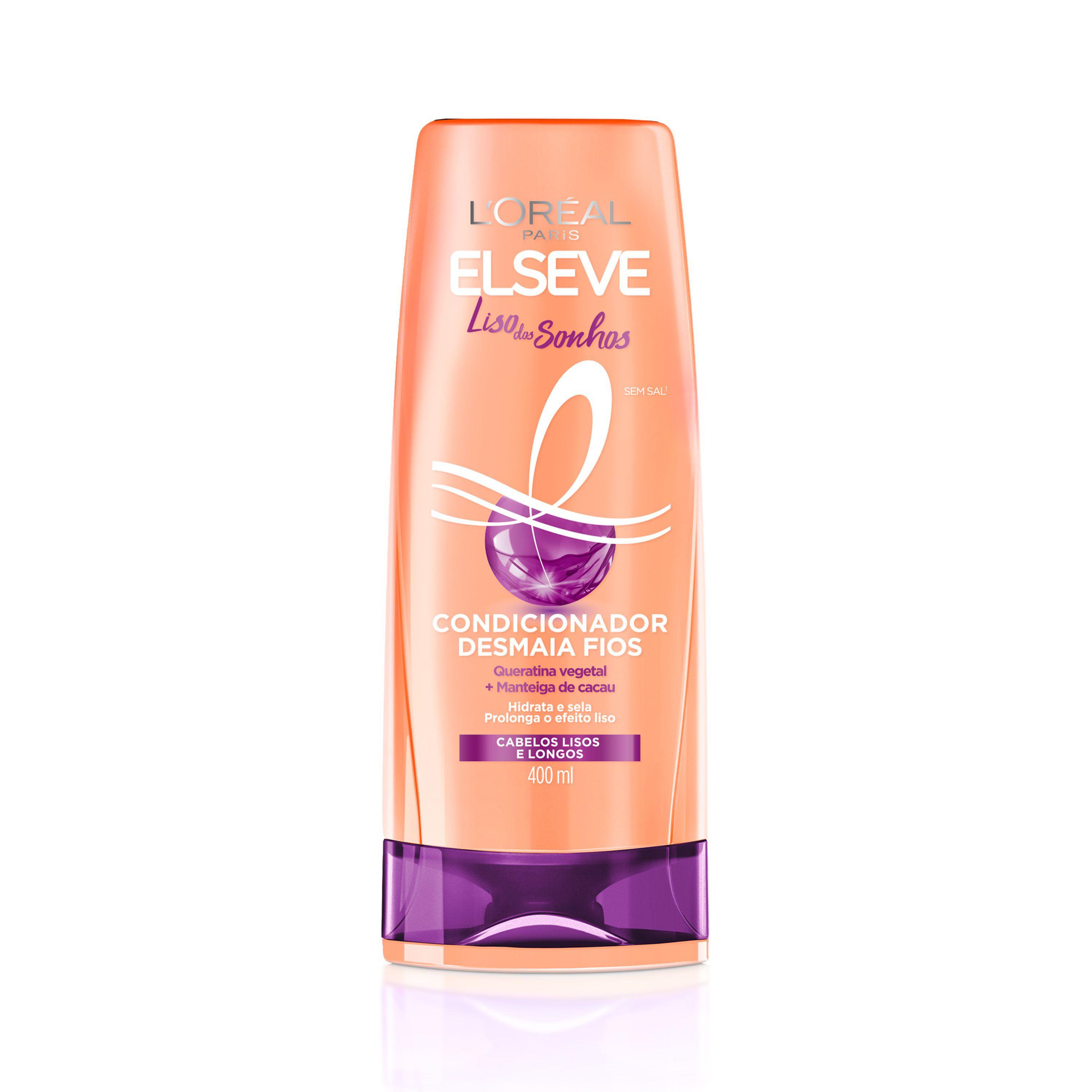 Condicionador L'Oréal Paris Elseve Liso dos Sonhos, 400ml