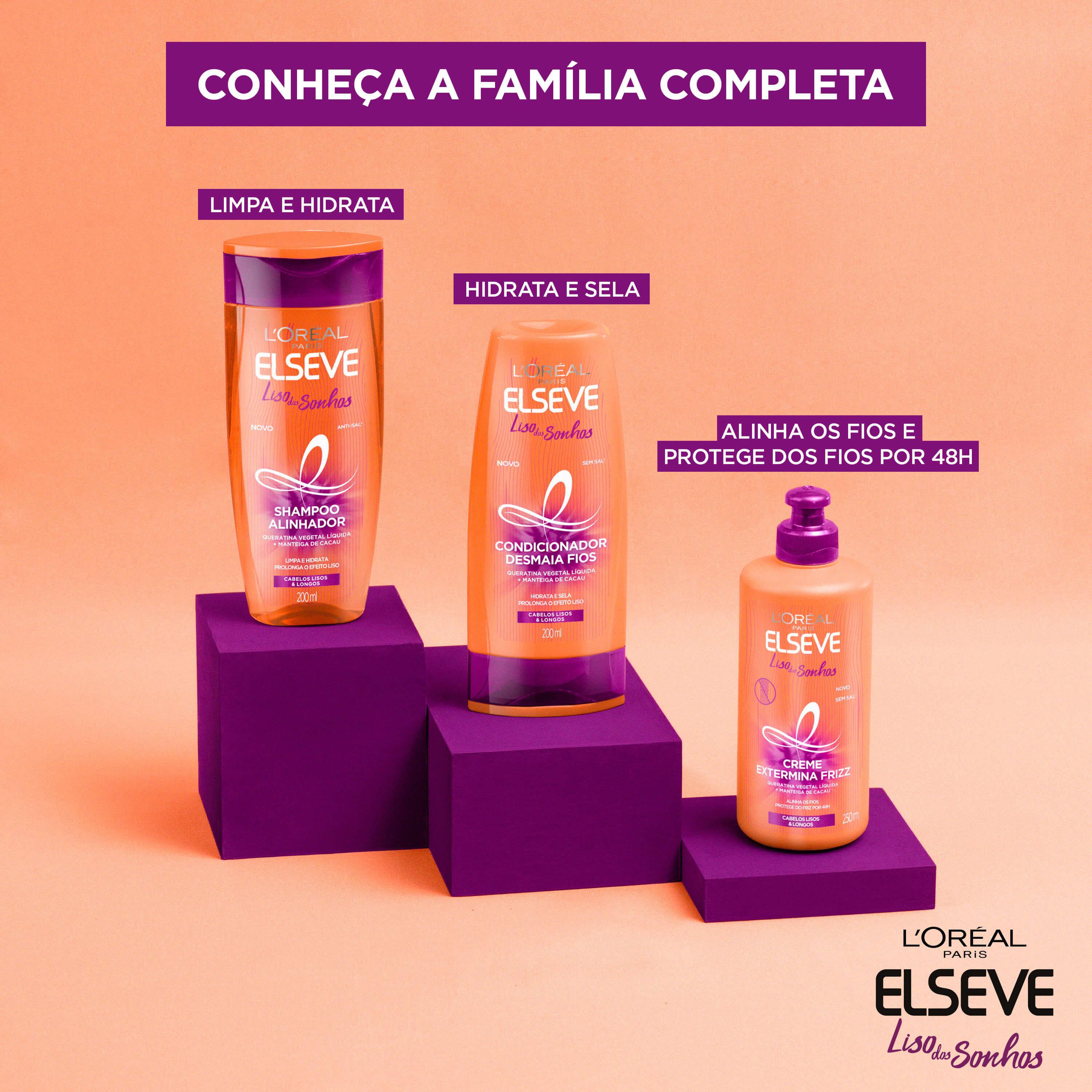 Condicionador L'Oréal Paris Elseve Liso dos Sonhos, 400ml - Imagem 7