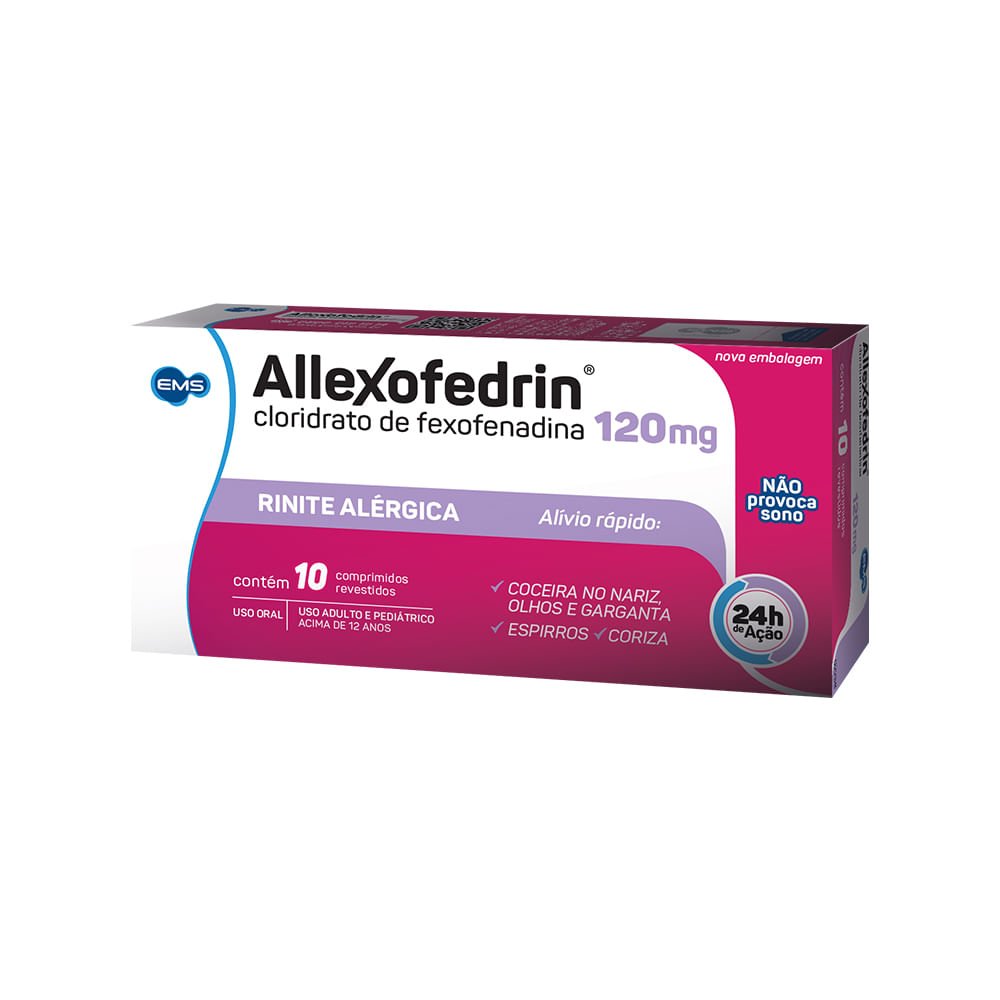Allexofedrin 120Mg 10 Comprimidos