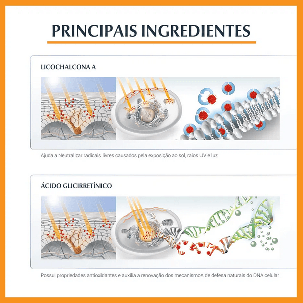 EUCERIN Protetor Solar Facial Oil Control Cor Clara FPS 70 50ml, Antioleosidade, Proteção UVA, UVB e Luz Visível, Pele Oleosa - Imagem 6