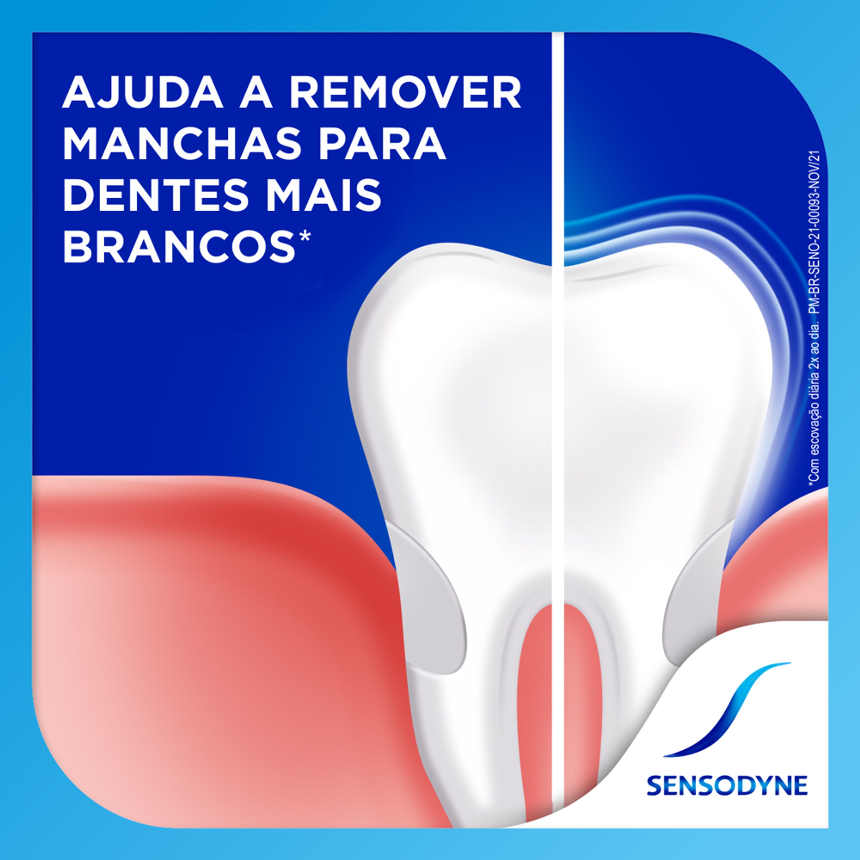 KIT CR DENT SENSODYNE BRANQ EF 90G L3P2 - Imagem 4